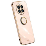 XINLI Kickstand Phone Case for Huawei Mate 50 Pro 4G, Electroplating Bump Poof TPU Back Cover