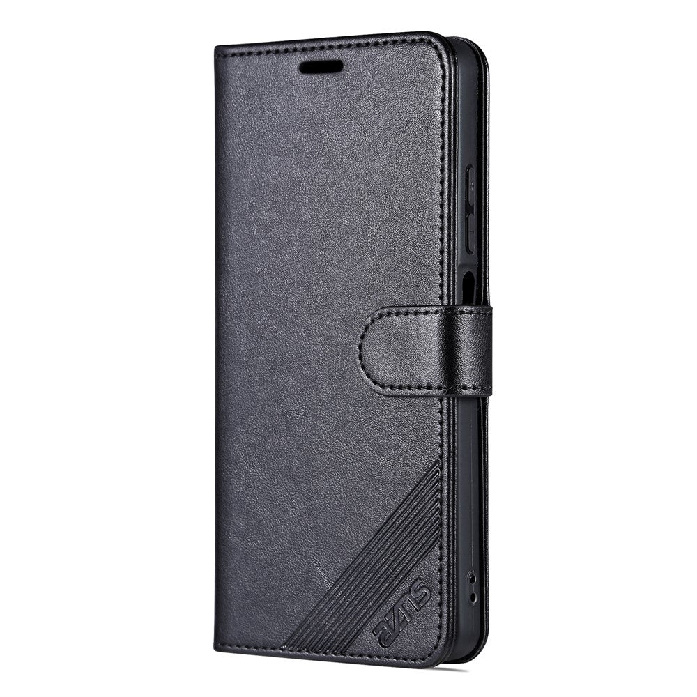 AZNS för Xiaomi Redmi Note 12 5G (Global) / (Indien) / (Kina) / Poco X5 5G PU-läderfodral med plånboksfodral och stativ