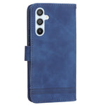 DIERFENG DF-03 Mobile Phone Leather Case for Samsung Galaxy A54 5G, Lines Imprinted Stand Wallet Phone Cover