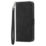 DIERFENG DF-03 Protective Phone Case for Samsung Galaxy A33 5G, Wallet Stand PU Leather Lines Imprinted Phone Cover