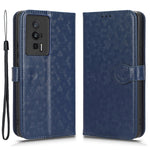 Protective Phone Case for Xiaomi Poco F5 Pro 5G / Redmi K60 Pro 5G / K60 5G PU Leather Phone Cover Stand Wallet with Dot Pattern Imprinted