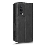 Anti-fall Phone Case for Xiaomi Poco F5 Pro 5G / Redmi K60 Pro 5G / K60 5G PU Leather Phone Cover Stand Wallet with Dot Pattern Imprinted