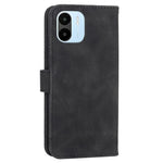 DIERFENG DF-03 Cell Phone Wallet Case for Xiaomi Redmi A1 4G / A2 4G, PU Leather Stand Phone Cover Lines Imprinted