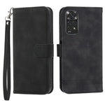 DIERFENG DF-03 for Xiaomi Redmi Note 11 4G (Qualcomm) / Note 11S 4G Phone Stand Case Lines Imprinted Leather Wallet Phone Cover