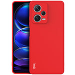 IMAK UC-4-seriens mobilskal för Xiaomi Redmi Note 12 Pro 5G, rakt TPU-skal med fallskydd och skydd mot stötar
