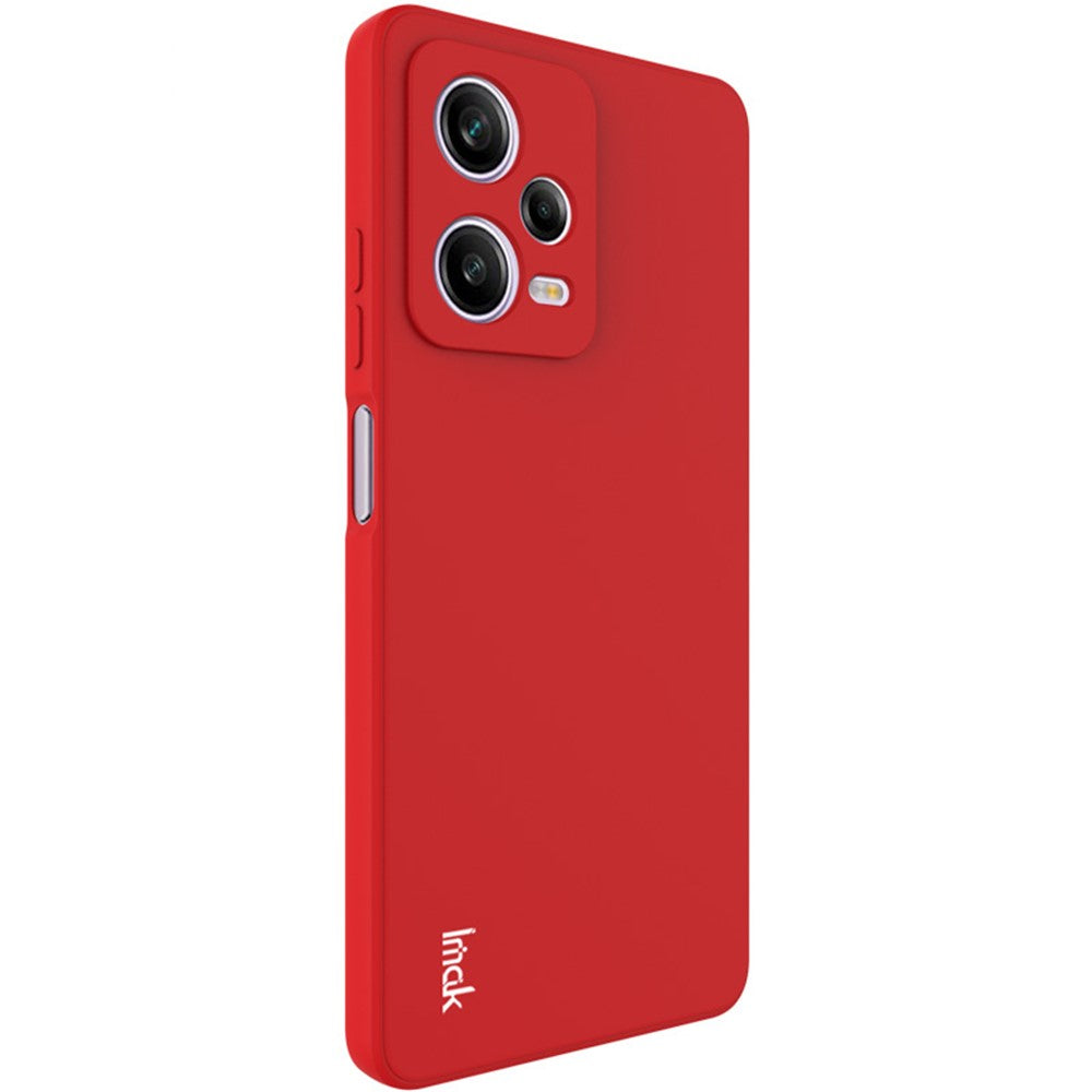 IMAK UC-4-seriens mobilskal för Xiaomi Redmi Note 12 Pro 5G, rakt TPU-skal med fallskydd och skydd mot stötar
