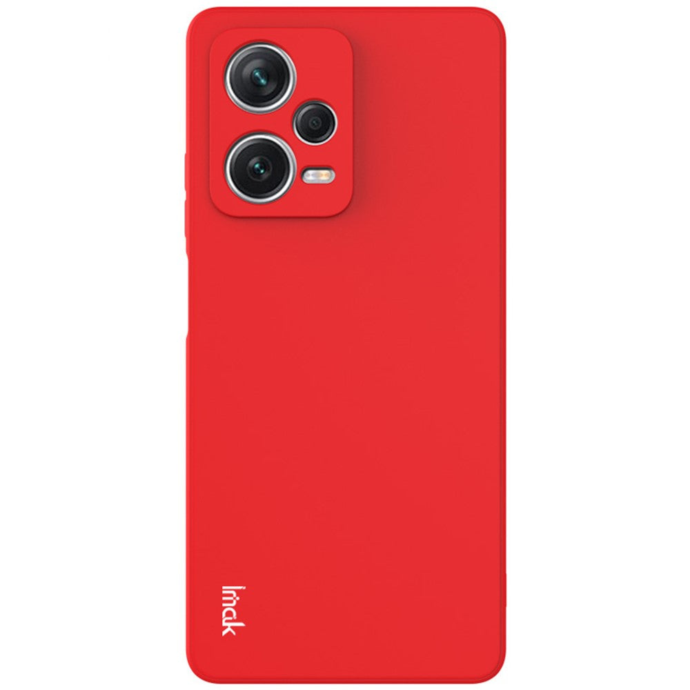 IMAK UC-4-seriens mobilskal för Xiaomi Redmi Note 12 Pro 5G, rakt TPU-skal med fallskydd och skydd mot stötar