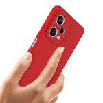 IMAK UC-4-seriens mobilskal för Xiaomi Redmi Note 12 Pro 5G, rakt TPU-skal med fallskydd och skydd mot stötar