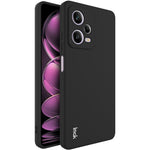 IMAK UC-4-seriens mobilskal för Xiaomi Redmi Note 12 Pro 5G, rakt TPU-skal med fallskydd och skydd mot stötar