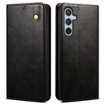 For Samsung Galaxy A54 5G PU Leather Phone Wallet Case Waxy Crazy Horse Texture Stand Cell Phone Cover