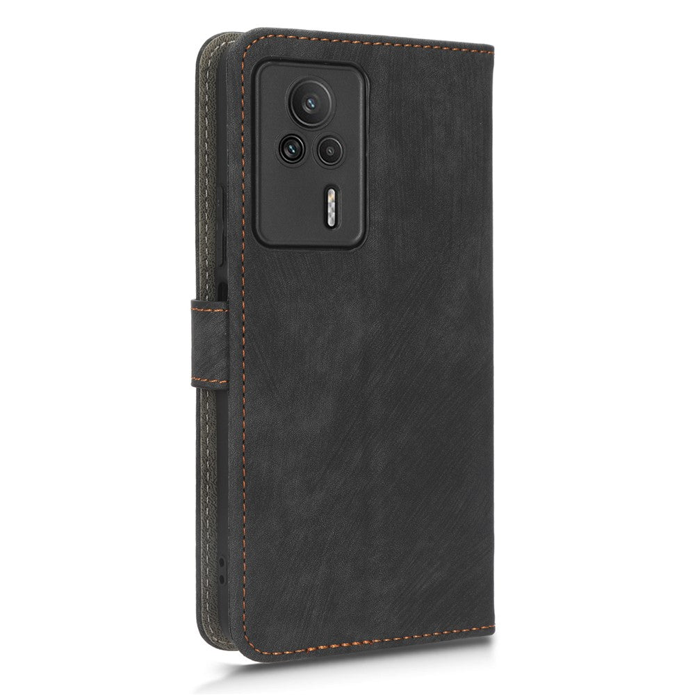 For Xiaomi Redmi K60E 5G RFID Blocking Stand Phone Case Leather Anti-scratch Protective Cell Phone Cover with Wallet