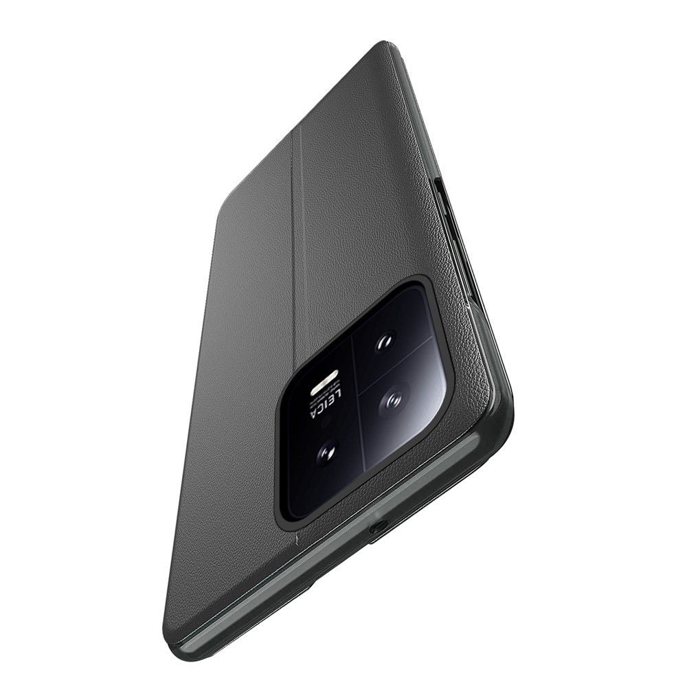 Xiaomi 13 5G mobilskal Folio Flip PU Läder Stativfodral