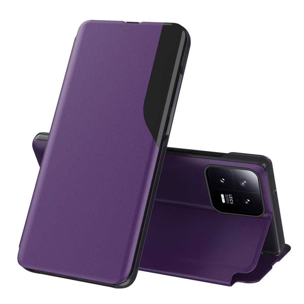 Xiaomi 13 5G mobilskal Folio Flip PU Läder Stativfodral