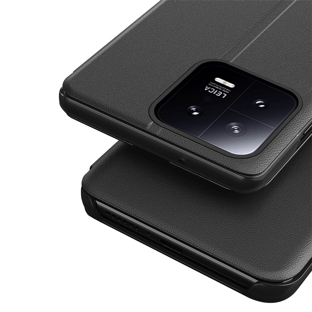 Xiaomi 13 Pro 5G mobilskal Folio Flip PU Läder Stativfodral