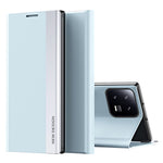 Phone Leather Case for Xiaomi 13 5G, Electroplating Anti-drop Cell Phone Stand Cover