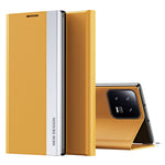 Phone Leather Case for Xiaomi 13 5G, Electroplating Anti-drop Cell Phone Stand Cover