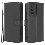 Phone Leather Case for Xiaomi Poco F5 Pro 5G / Redmi K60 Pro 5G / K60 5G / K60 Champion Edition Diamond Texture Wallet Phone Stand Cover