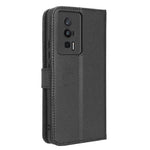 Phone Leather Case for Xiaomi Poco F5 Pro 5G / Redmi K60 Pro 5G / K60 5G / K60 Champion Edition Diamond Texture Wallet Phone Stand Cover