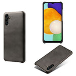 Calf Textured Phone Cover for Samsung Galaxy A34 5G, Anti-scratch PU Leather Coated PC Mobile Phone Case