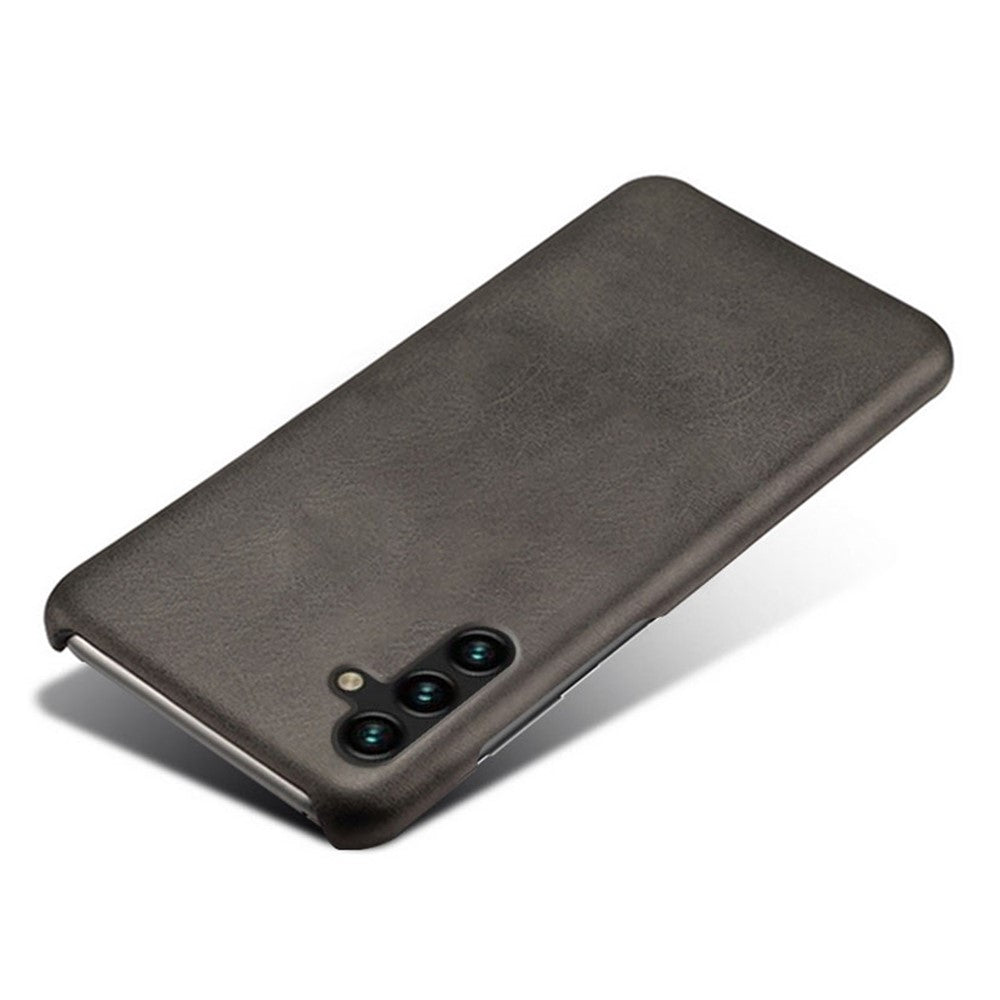 Calf Textured Phone Cover for Samsung Galaxy A34 5G, Anti-scratch PU Leather Coated PC Mobile Phone Case