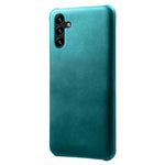 Calf Textured Phone Cover for Samsung Galaxy A34 5G, Anti-scratch PU Leather Coated PC Mobile Phone Case