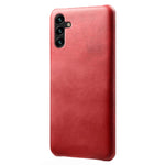 Calf Textured Phone Cover for Samsung Galaxy A34 5G, Anti-scratch PU Leather Coated PC Mobile Phone Case