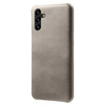 Calf Textured Phone Cover for Samsung Galaxy A34 5G, Anti-scratch PU Leather Coated PC Mobile Phone Case