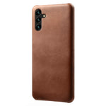 Calf Textured Phone Cover for Samsung Galaxy A34 5G, Anti-scratch PU Leather Coated PC Mobile Phone Case