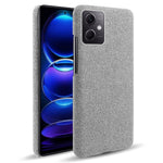 Phone Case For Xiaomi Redmi Note 12 5G (Global) / (India) / (China) / Poco X5 5G Solid Color Cloth Texture Drop-proof Phone Cover