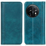 OnePlus 11 5G Split Läder Stativ Mobilskal Litchi Texture Plånboksskyddsfodral