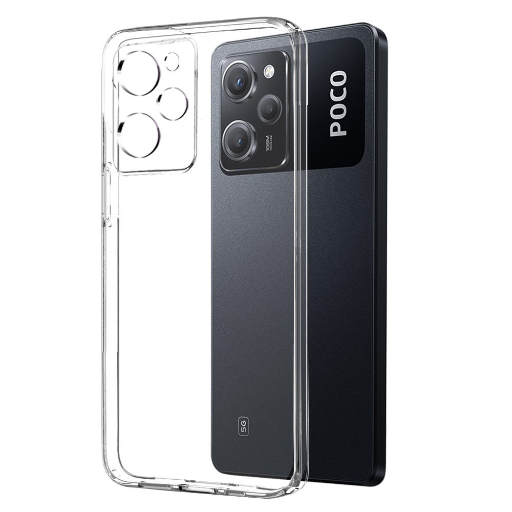 NORTHJO For Xiaomi Poco X5 Pro 5G / Redmi Note 12 Pro Speed 5G 2-in-1 Shockproof Protective TPU Phone Cover + HD Tempered Glass Screen Protector