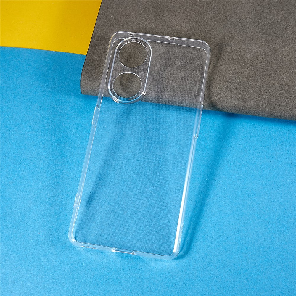For Oppo A1 Pro 5G / Reno8 T 5G Clear Flexible TPU Phone Case Ultra Thin Smartphone Cover Protector