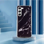 For Samsung Galaxy S23+ IMD Marble Pattern TPU Case Back Protector Bump Proof Phone Cover