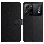 For Xiaomi Poco X5 Pro 5G / Redmi Note 12 Pro Speed 5G / Note 12 Pro 5G Litchi Texture Phone Case PU Leather Stand Wallet Cover