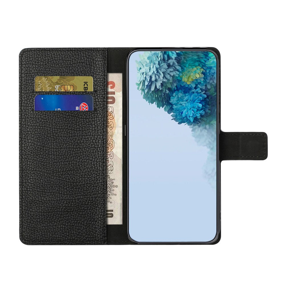 For Xiaomi Poco X5 Pro 5G / Redmi Note 12 Pro Speed 5G / Note 12 Pro 5G Litchi Texture Phone Case PU Leather Stand Wallet Cover