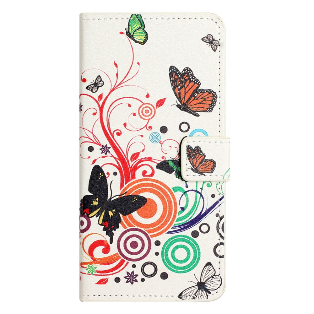 For Xiaomi Poco X5 Pro 5G / Redmi Note 12 Pro Speed 5G Phone Case PU Leather Pattern Printing Wallet Stand Cover