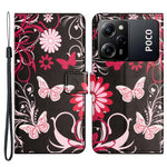 For Xiaomi Poco X5 Pro 5G / Redmi Note 12 Pro Speed 5G Phone Case PU Leather Pattern Printing Wallet Stand Cover