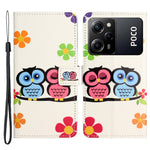 For Xiaomi Poco X5 Pro 5G / Redmi Note 12 Pro Speed 5G Phone Case PU Leather Pattern Printing Wallet Stand Cover