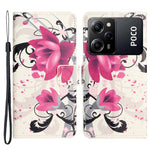 For Xiaomi Poco X5 Pro 5G / Redmi Note 12 Pro Speed 5G Phone Case PU Leather Pattern Printing Wallet Stand Cover