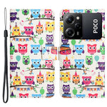 For Xiaomi Poco X5 Pro 5G / Redmi Note 12 Pro Speed 5G Phone Case PU Leather Pattern Printing Wallet Stand Cover