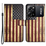 For Xiaomi Poco X5 Pro 5G / Redmi Note 12 Pro Speed 5G Phone Case PU Leather Pattern Printing Wallet Stand Cover