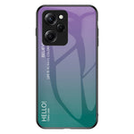 For Xiaomi Poco X5 Pro 5G / Redmi Note 12 Pro Speed 5G Phone Case Tempered Glass Slim Case