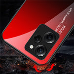 For Xiaomi Poco X5 Pro 5G / Redmi Note 12 Pro Speed 5G Phone Case Tempered Glass Slim Case
