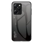 For Xiaomi Poco X5 Pro 5G / Redmi Note 12 Pro Speed 5G Phone Case Tempered Glass Slim Case