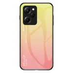 For Xiaomi Poco X5 Pro 5G / Redmi Note 12 Pro Speed 5G Phone Case Tempered Glass Slim Case