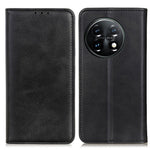 OnePlus 11 5G Magnetiskt Autostängande Mobilmobil Stativfodral Delat Läder Stoppsäkert Fodral Plånbok