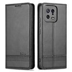 AZNS For Xiaomi 13 5G Flip Leather Phone Case Stand Wallet Cowhide Texture Shockproof Phone Cover