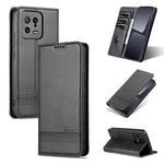 AZNS For Xiaomi 13 5G Flip Leather Phone Case Stand Wallet Cowhide Texture Shockproof Phone Cover