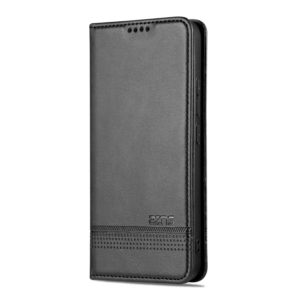 AZNS För Xiaomi 13 5G Flip Läder Mobilskal Stativ Plånbok Kohud Textur Stötsäkert mobilskal