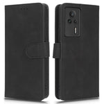 For Xiaomi Redmi K60E 5G Anti-fall Skin-touch hone Leather Case Wallet Stand Cell Phone Cover